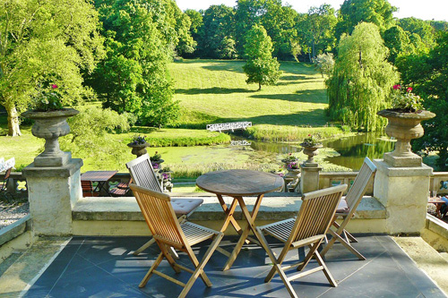 Heizstrahler für die Terrasse