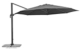 Schneider Sonnenschirm Rhodos Grande, anthrazit, 400 cm...