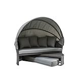 Outdoor Sonneninsel Playa Living 165cm grau inkl....