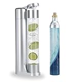 Levivo Wassersprudler Fruit & Fun Sprudler Slim, mit...