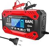 Autobatterie ladegerät EAFC 10A Smart...