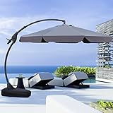 Grand patio Ampelschirm mit Schirmständer,...