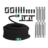 Hillvert HT-COSTIGAN-30X12S01 Tropfschlauch 30 m Drip...