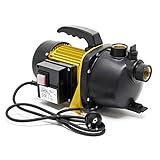 Wiltec Gartenpumpe 2800l/h, 600W, mit Tragegriff &...