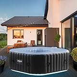 Arebos Whirlpool mit LED-Beleuchtung | 6 Farben |...