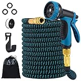KwafoTri Flexibler Gartenschlauch mit 10 Funktion...