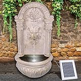 Gartenbrunnen Solarbrunnen Brunnen Vogelbad Wasserfall,...